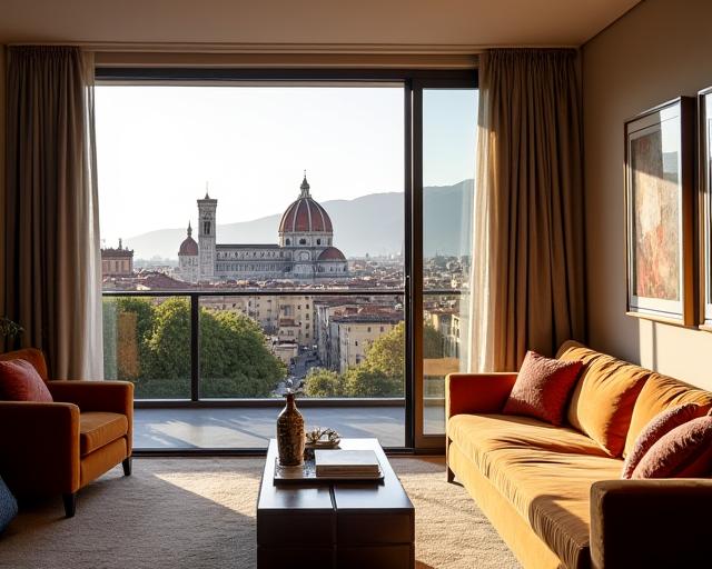 Appartamento di lusso con vista a Firenze