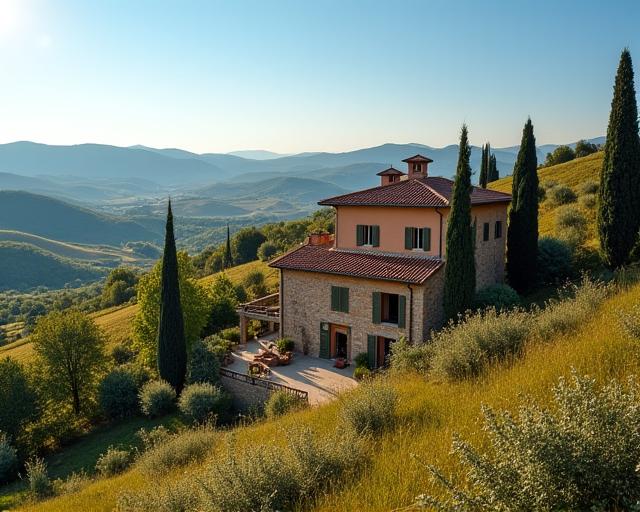 Casale rustico sulle colline del Chianti